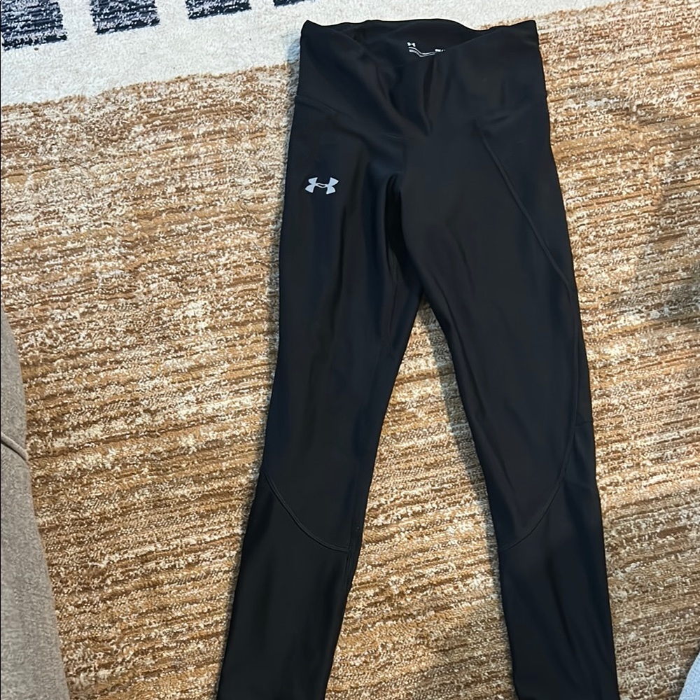 Under Armour Jet Black Performance Leggings